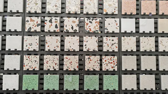 Terrazzo de mármore artificial Starstone para cozinhas e tampos de mesa