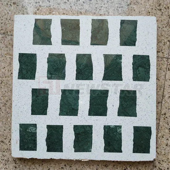Novo design de incrustações de mármore Terrazzo Water