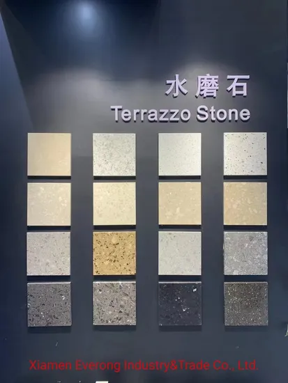 Nova laje de terrazzo grande de 2022 para decoração de pisos e paredes