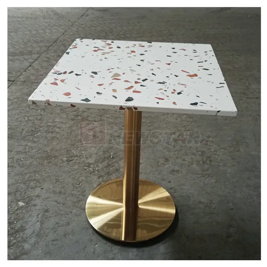 Restaurante Square Café Dining Terrazzo Tabletops