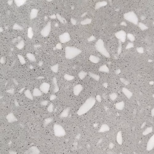 Construção Decoração Branco Chip Cinza Terrazzo