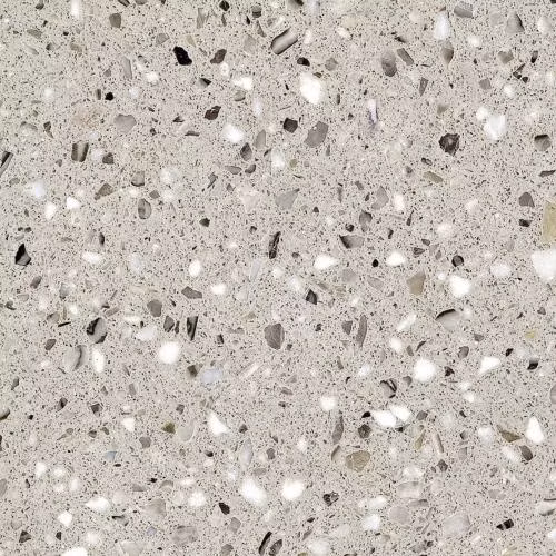 Terrazzo de pedra artificial bege cinza para decoração de construção