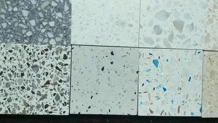 Novo material de ladrilho de terrazzo, pedra artificial ecológica