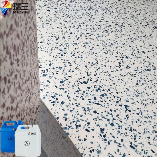Preço de fabricante profissional de piso de terrazzo de resina epóxi