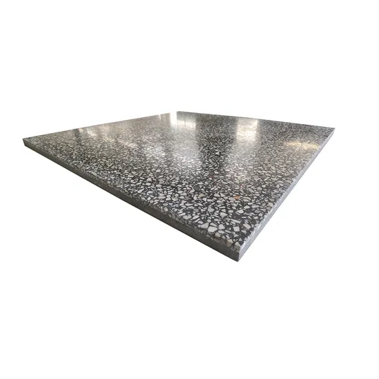 Piso elevado de concreto Terrazzo