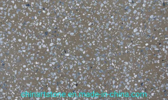 Mármore Artificial de Cimento Terrazzo Cor 8107