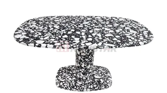 Pedra artificial 90 cm piso de terrazzo colorido preço de pedra de terrazzo ladrilhos de terrazzo
